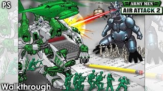 Army Men Air Attack 2 PS1 Walkthrough [upl. by Maida372]