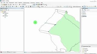 How to use Spatial Adjustment Tool in ArcGIS [upl. by Nelyak361]