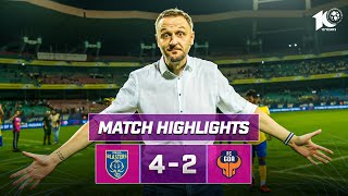 Match Highlights  Kerala Blasters FC 42 FC Goa  MW 16  ISL 202324 [upl. by Sibeal]