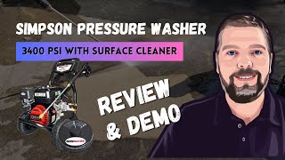 Simpson MegaShot Pressure Washer Review and How To [upl. by Salis]