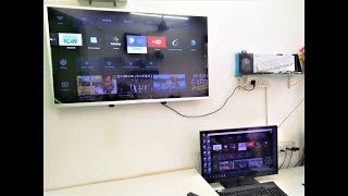 How to Mirror Smart TV Screen on Laptop amp PC Wireless [upl. by Lenahc]