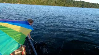 Fishing on Brookeville Lake Indiana [upl. by Nabru]