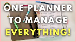 Managing My ENTIRE Life in ONE Planner  2025 Custom Functional Planning System [upl. by Yelha]