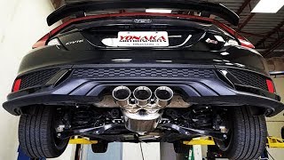 10th GEN CIVIC 15 turbo Aftermarket Exhaust Compilation HKS Greddy Borla Injens [upl. by Gibe]