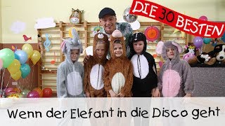 👩🏼 Wenn der Elefant in die Disco geht  Singen Tanzen und Bewegen  Kinderlieder [upl. by Griswold]