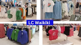 تخفيضات رائعة في الملابس عند lc waikiki السي وايكيكي 2023، جديد ملابس الصيف [upl. by Lahcim392]