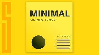 5 GOLDEN Rules Of MINIMAL Graphic Design ProTips [upl. by Hebe]