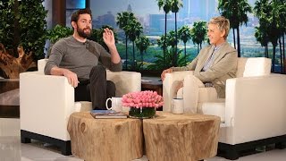 John Krasinski Talks Hanging with Leo [upl. by Nnaitak]