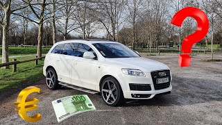 COMBIEN COÛTE 💰 LENTRETIEN🔧DE MON AUDI Q7  Le TRANSPORTEUR [upl. by Einyaj]