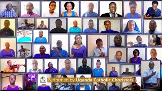 Yezu Waffe Tuzze Gyooli Uganda Catholic Choristers  Virtual Choir [upl. by Adina940]