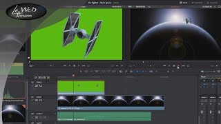 Green Screen mit DaVinci Resolve 15 kostenlos  Videobearbeitung Tutorial 06 [upl. by Nisa487]