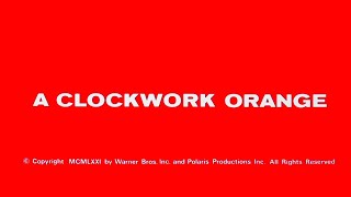 A Clockwork Orange 1972 Original Trailer [upl. by Oriole]