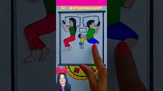 SEDIH ‼️ ADIK BUTUH KASIH SAYANG 😭 priyankaeasyart shorts funny dubbing [upl. by Nali]