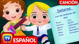 Meses del Año Canción  Enero Febrero Months of the Year  Canciones Infantiles  ChuChu TV [upl. by Amlet]