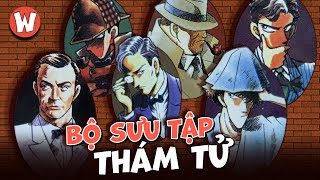 30 THÁM TỬ NỔI TIẾNG TỪ BỘ SƯU TẬP CỦA GOSHO AOYAMA P1 [upl. by Eigla]