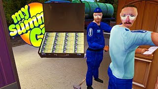 MY SUMMER MILLIONAIRE SUITCASE FOUND  POLICE PROTECTION  My Summer Car Gameplay Highlights Ep 75 [upl. by Michelle]