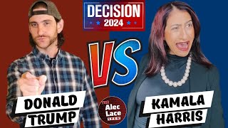 Presidential Debate Donald Trump vs Kamala Harris  Shawn Farash amp Estee Palti  The Alec Lace Show [upl. by Rodl225]