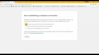 SOLVED Error Establishing Database connection [upl. by Akiret544]