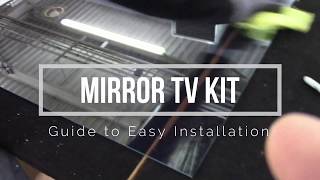 Frame Mirror TV Kit Installation Instructions [upl. by Ayikur]