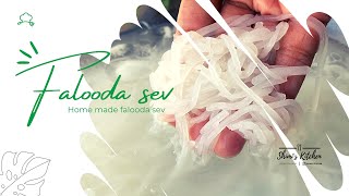 HOME MADE FALOODA SEV  FALOODA SEV RECIPE AT HOME  FALOODA SEV RECIPE BY SHIMIS KITCHEN [upl. by Nivri]