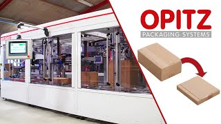 FaltkistenVolumenReduzierer Vario 558  OPITZ Packaging Systems [upl. by Kjersti603]