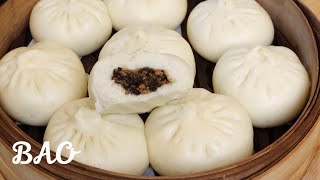 How to Make Bao Buns  Chinese Steamed Pork Buns  Baozi [upl. by Fitzsimmons]