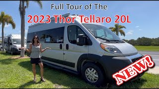 Tour The New 2023 Thor Tellaro 20L BClass RV On The Updated Ram Platform [upl. by Coshow]