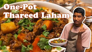 Easy Thareed Laham Recipe [upl. by Odrarebe]