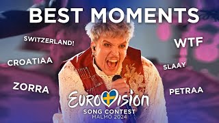 Eurovision 2024 BEST MOMENTS that made it ICONIC [upl. by Tnirb]