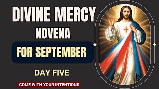 DIVINE MERCY NOVENA for SEPTEMBER 2024 DAY FIVE  🙏Divine Mercy novena day 5 [upl. by Agbogla137]