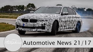 NEWS Skoda KAROQ Premiere BMW M5 xDrive VWStrafe USA Volvo DieselAbschied  Autophorie [upl. by Eimerej]