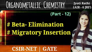 Beta elimination Organometallic chemistryMigratory insertion reactionBeta hydrogen elimination [upl. by Athallia292]