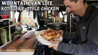 Van Life in the Mountains  Glacier Dome and Air Fried Chicken [upl. by Yssor]