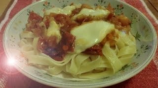 Tomatomozzarella pasta [upl. by Kalli]