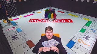 Giant Monopoly Game With Real Money [upl. by Nahsar]