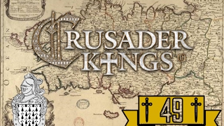 FR EP 49 CRUSADER KINGS 2  LE ROYAUME DES 5 COURONNES [upl. by Norrv771]