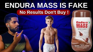 Endura Mass is Fake 🤥  No Results  Endura Mass Results [upl. by Enom]