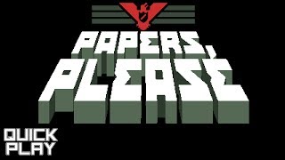 Quick Play  Papers Please With Friends PC Indie Gameplay and Review [upl. by Adnawaj]