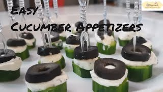 Easy Cucumber Appetizer [upl. by Ettevroc]