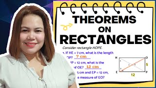 THEOREMS ON RECTANGLE GRADE 9 Q3W3 [upl. by Aushoj]