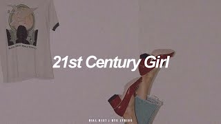 21st Century Girl  BTS 방탄소년단 English Lyrics [upl. by Jurkoic]