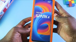 TECNO SPARK 4 Unboxing and Review [upl. by Norat]