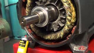 Electric Motor Bearing Install [upl. by Clive]