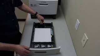 Tech Tip Lexmark M5155 Paper Tray Issues [upl. by Yllas905]