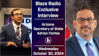 Arizona Secretary of State Adrian Fontes joins The Ben Parris Show [upl. by Llekram215]