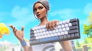 Lubed Gateron Yellows Sound Test ASMR Tested On Fortnite [upl. by Sillad]