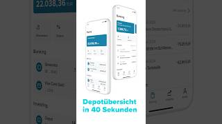 Ihre persönliche Aktien und Depotübersicht in der Consorsbank App shorts tutorial [upl. by Accemahs]