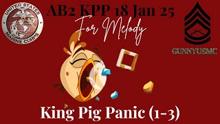 Angry Birds 2 AB2 King Pig Panic KPP 13 Today 18 Jan 2025  for Melody [upl. by Anilorac159]