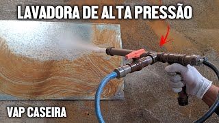 COMO FAZER UMA LAVADORA DE ALTA PRESSÃO EM CASA DIY [upl. by Lorine]