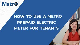 How Tenants Use the Metro Prepaid Electric Sub Meter [upl. by Willms]